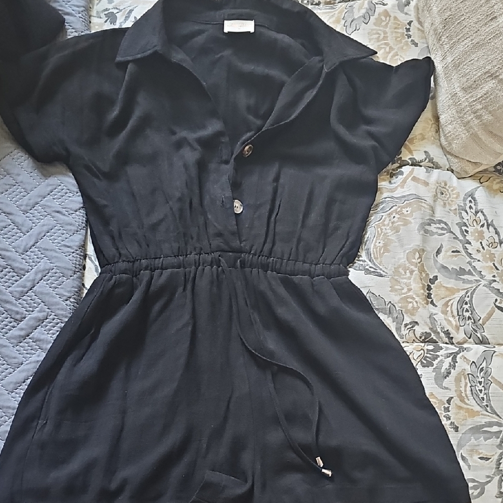 Elegant Black Romper